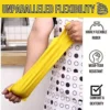 10 Yellow Rubber Hand Gloves 14 INCH |