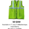 112 Reflective Jacket with 1 inch Tape - 50 GSM Fabric