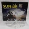 The Sun 100 Transparent Safety Goggles