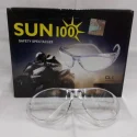 The Sun 100 Transparent Safety Goggles