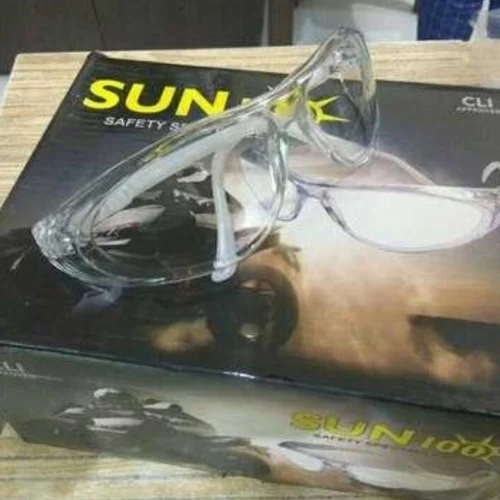 The Sun 100 Transparent Safety Goggles