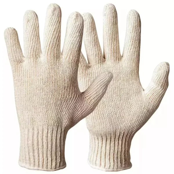 Cotton Knitted White Gloves 60 grams |