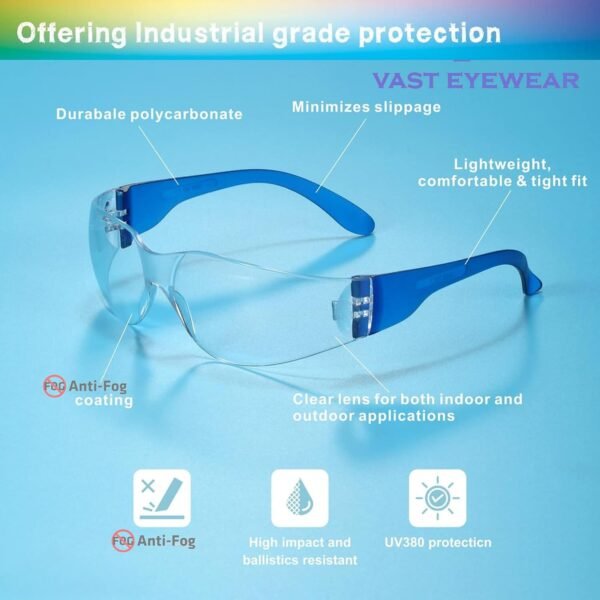 Raga PG 40 CLEAR Goggles Eye Protection