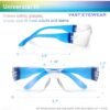 Raga PG 40 CLEAR Goggles Eye Protection