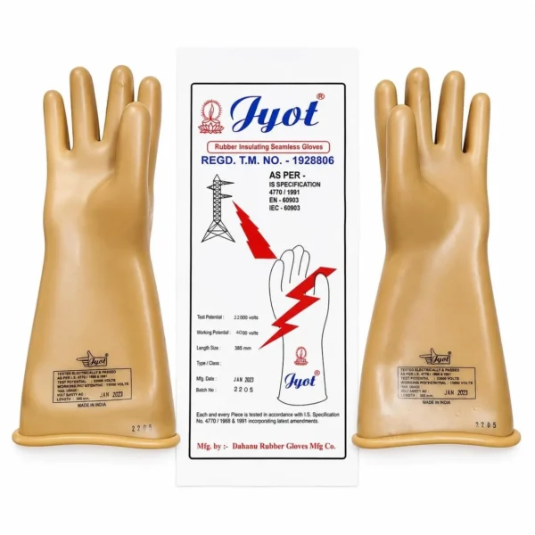 Jyot Electrical 22kv Hand Safety Gloves |