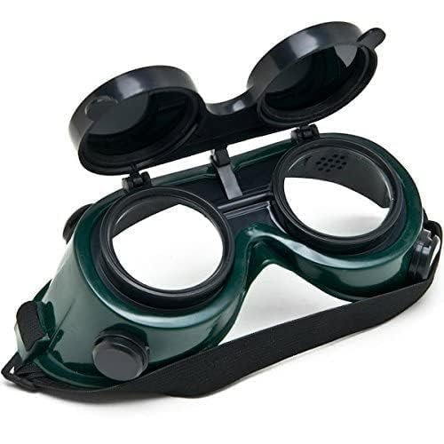 136 Goggles Welding Flip Up Plastic Eclipse Glasses