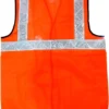 Vizwear Reflective Jacket with 1 inch Reflective Tape - 90 GSM Fabric
