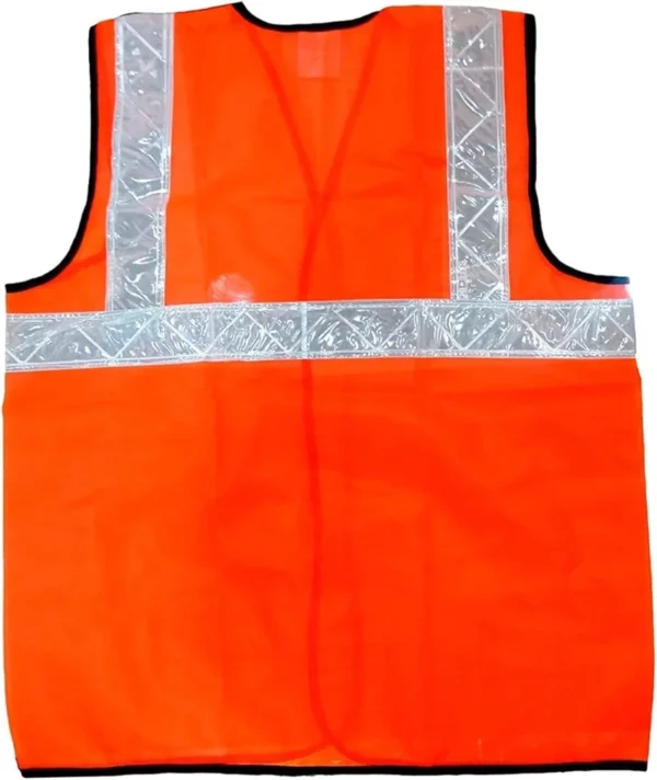 Vizwear Reflective Jacket with 1 inch Reflective Tape - 90 GSM Fabric