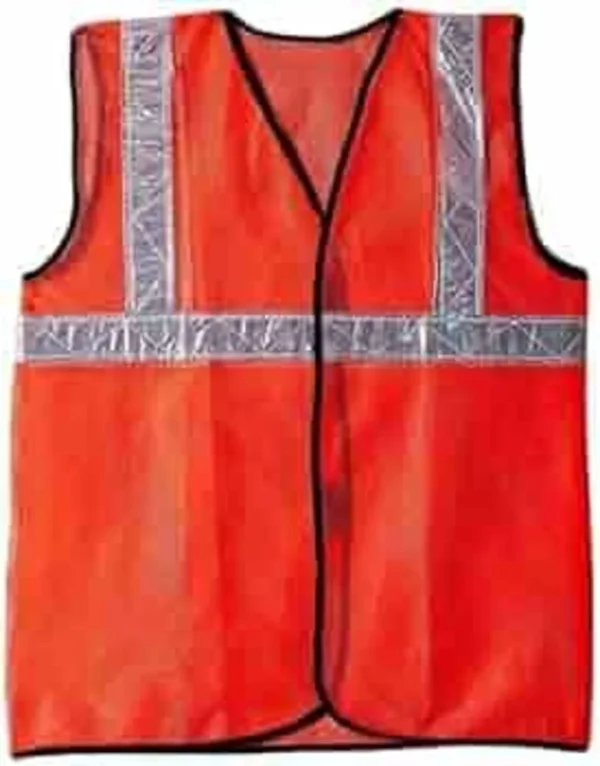 Vizwear Reflective Jacket with 1 inch Reflective Tape - 90 GSM Fabric