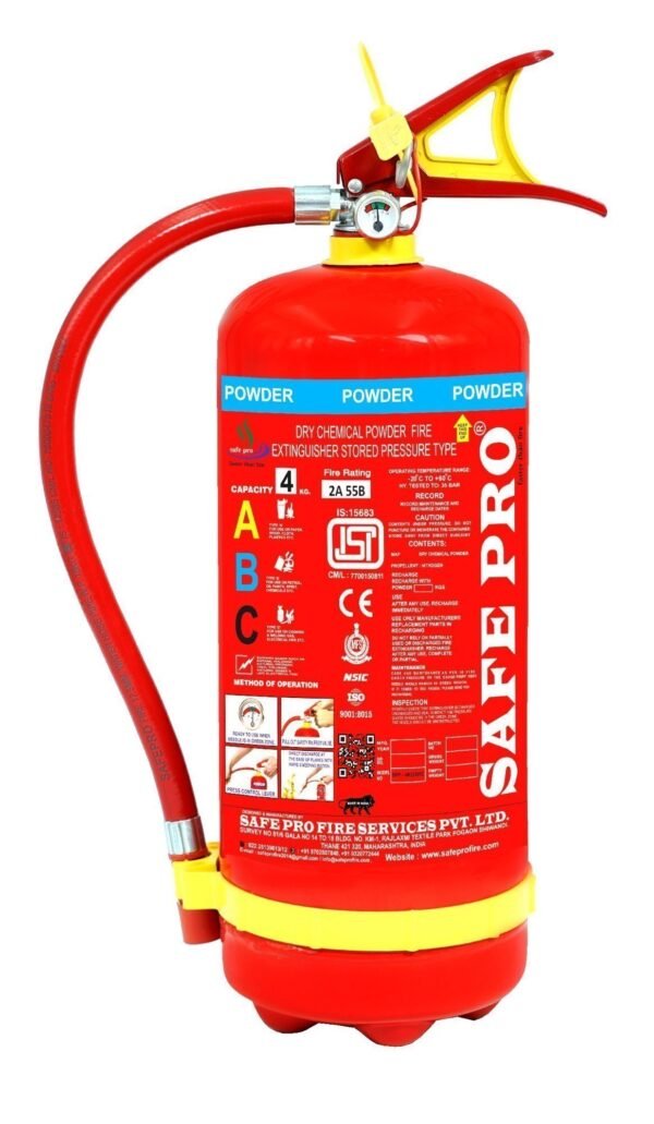 Safepro Fire Extinguisher 4kg Abc |