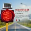 22 Solar Traffic Flashers |