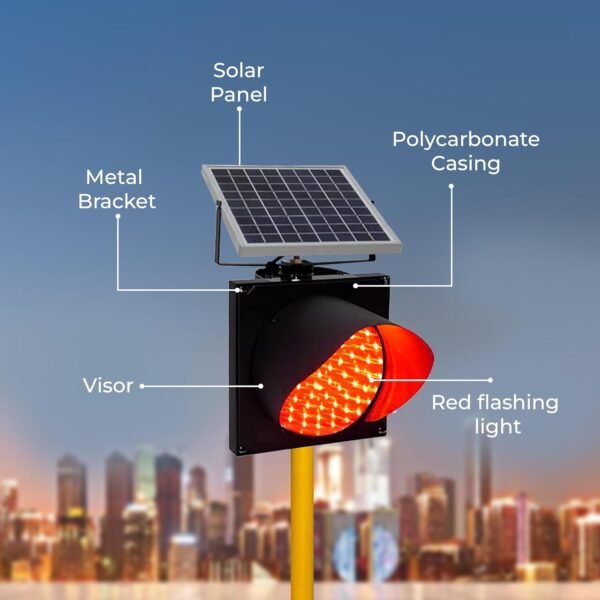 25 Solar Traffic Flashers |