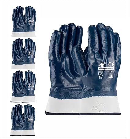 29 Nitrile Dipped Safety Gloves Cuff