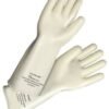 31 White Rubber Hand Gloves 16 INCH