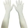 32 White Rubber Hand Gloves 18 INCH