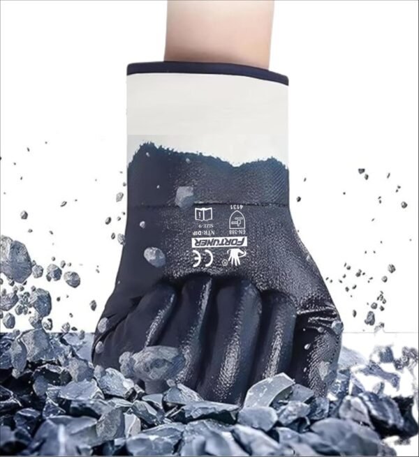 Nitrile Dipped Safety Gloves Cuff