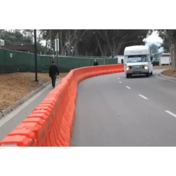33 Plastic Water Filled Barriers