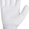 PU Coated Safety Gloves White on White |