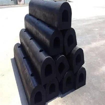 Rubber Dock Bumper D Shape Rubber Fender