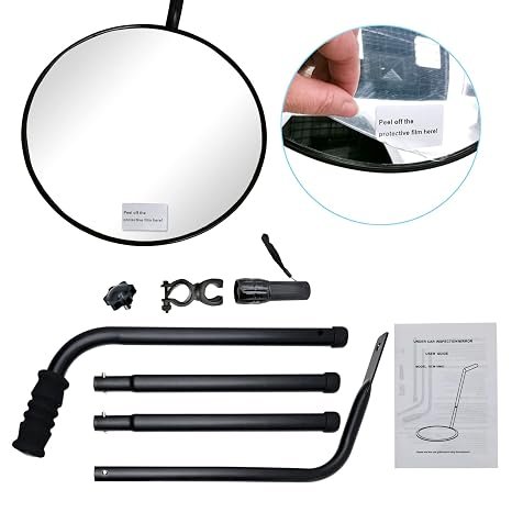 Under Vehicle Surveillance Mirror