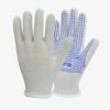 Cotton Knitted PVC Dotted Hand Gloves