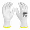 PU Coated Safety Gloves White on White |