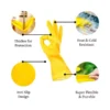 7 Yellow Rubber Hand Gloves 12 INCH |