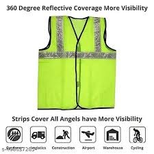 250 GSM Reflective Jacket Vest with 2 inch Reflective Tape