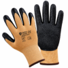 Fortuner Latex Coated Black Brown Safety Gloves |
