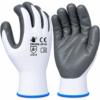 Fortuner Nitrile Coated Grey On White Safety Gloves |
