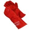 81+j6NAVCXL Red Winter Leather Safety Hand Gloves