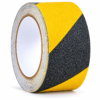 Black & Yellow Heavy Duty Anti-Skid Tape - 5cm x 18 Meter Roll | High Traction Grip Tape for Slippery Surfaces | Anti-Slip Solution (Pack of 1)