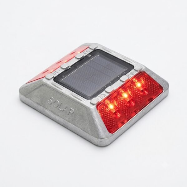 Solar Cat Eyes Road Stud - Color : Red l
