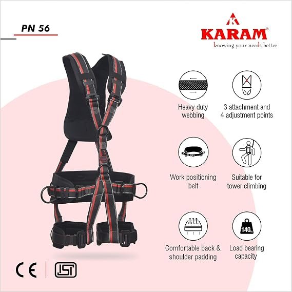 91 Karam Pn56 Full Body Safety Belt
