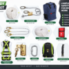 ALLEN COOPER 50 METER TOWER KIT / RESCUE KIT / SPIDER KIT / FACADE WINDOW CLEANING KIT