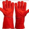 images (1) Red Winter Leather Safety Hand Gloves