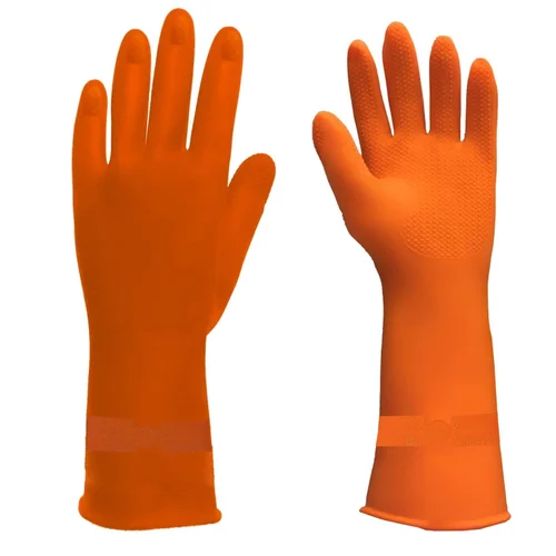 rubber-safety-hand-gloves-500x500 Orange Rubber Hand Gloves 12 INCH |
