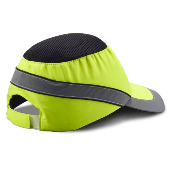 BUMP CAP – FLUORESCENT GREEN (SHORT PEAK)