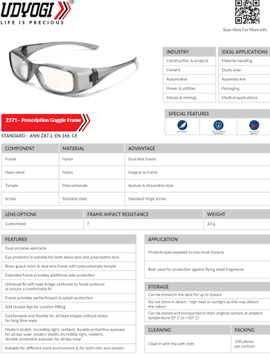 1273 PRESCRIPTION FRAME