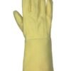 4 Yellow Kevlar Safety Gloves