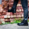 Tiger Leopard S1 EN Certified High Ankle Safety Shoes | Steel Toe PU Sole I Anti-Slip Industrial Work Boot