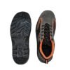 Karam FS69 Grey and Black Suede Leather Safety Shoes for Men |Single Density with Steel Toe | Antistatic, Antislip, Oil & Heat Resistant
