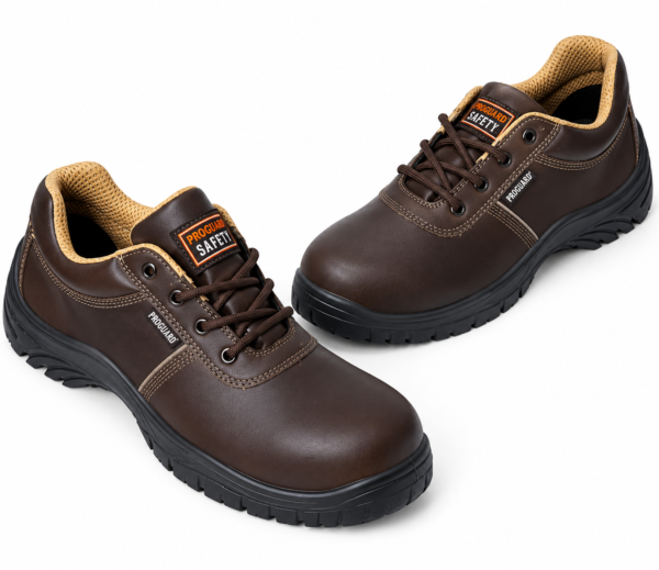 Woodland Men Leather Safety Shoes |