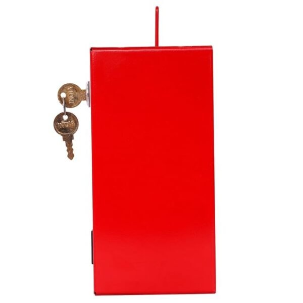 SAVIOR First Aid Kit-CLASS B, First Aid Box/Emergency Medical Kit Box for Medicine Storage/Multi Compartment First Aid Kit Box for Home, School, Office with Key Lock - Metal (Red & Ivory)