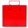SAVIOR First Aid Kit-CLASS B, First Aid Box/Emergency Medical Kit Box for Medicine Storage/Multi Compartment First Aid Kit Box for Home, School, Office with Key Lock - Metal (Red & Ivory)