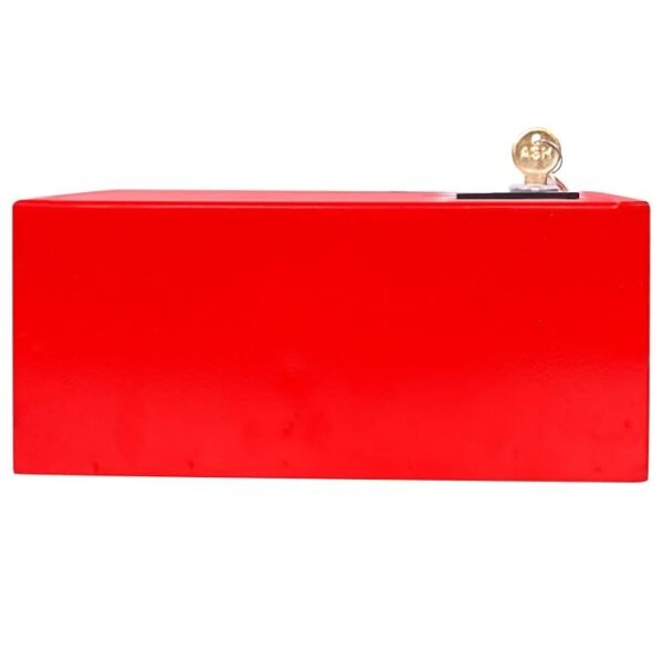 SAVIOR First Aid Kit-CLASS B, First Aid Box/Emergency Medical Kit Box for Medicine Storage/Multi Compartment First Aid Kit Box for Home, School, Office with Key Lock - Metal (Red & Ivory)