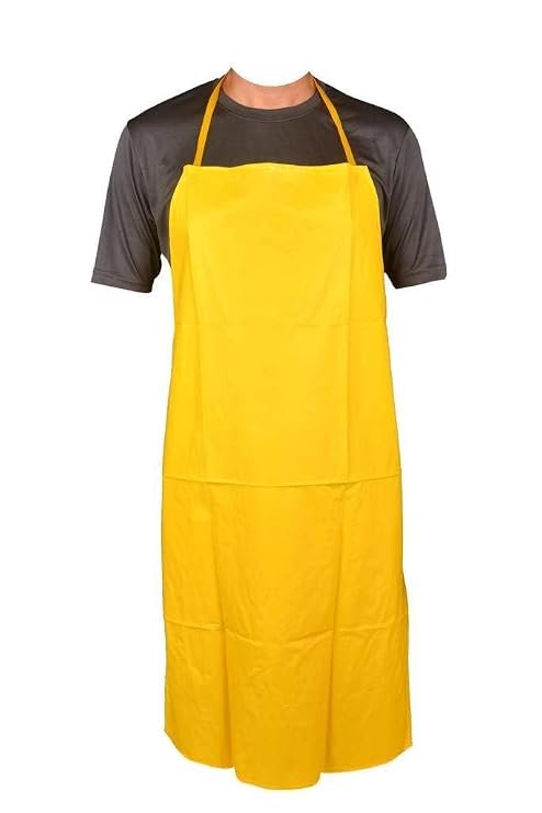 Waterproof PVC Fabric Acid/Alkali and Chemicals Resistant/Proof Apron for Factory, Industrial, Dishwashing, Coffee, Dog Grooming, Cleaning Fish, Project-Industrial. 24x36 Inch