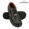 124 Alko Plus APS 1551 Steel Toe Low Ankle Black Leather Workers Work Safety Shoes |