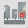 Danger 440 Volts UV laminate on Metal Sheet Sign 4 X 4 inch