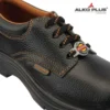 128 Alko Plus APS 1551 Steel Toe Low Ankle Black Leather Workers Work Safety Shoes |